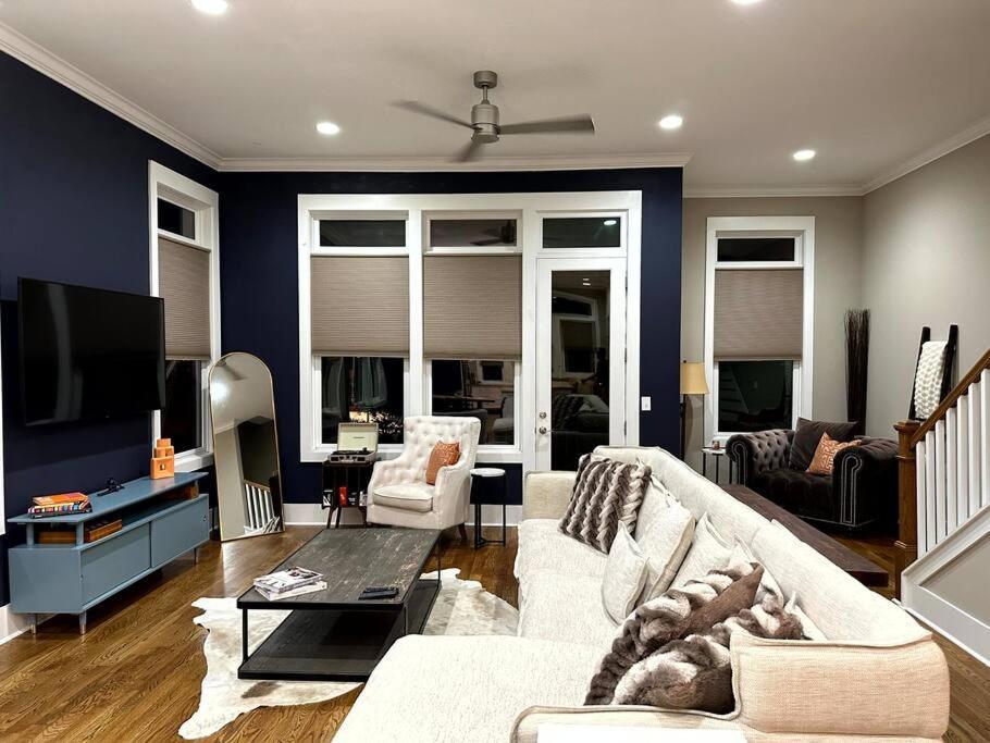 The Color Chord L 3Br In East Nashville With Rooftop Hot Tub Екстер'єр фото